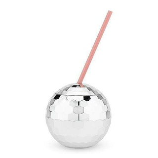 Disco Ball Cup - Silver Drink Tumbler