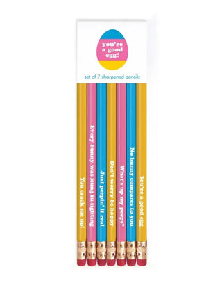 You're A Good Egg Easter Pencil Set by Snifty