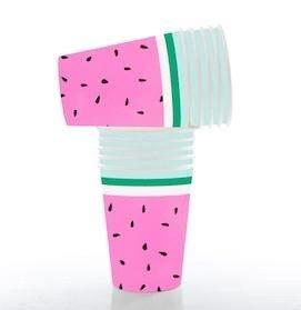 WATERMELON PAPER CUPSFor a touch of summer, these watermelon paper cups will brighten up any occasion. Produced with a gorgeous satin gloss finish.
Pack of 10 cups
Size: 9ozWe Love Sundays