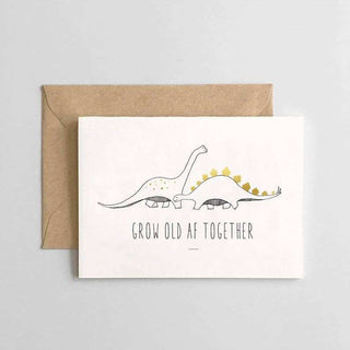 GrowThe perfect card for Engagements and I love you just becuz cards. A6. Blank on the inside. Kraft brown envelope includedSpaghetti & Meatballs