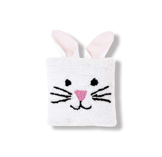 Bunny Ears Easter PillowSweeten your style and brighten your day with the 8 x 8 inch Bunny Ears Pillow. This petite hooked pillow elicits smiles and giggles all around when tossed into a seC&F Home