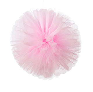 Pink and White Pom Pom by Talking Tables