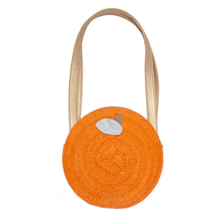 Clementine BasketThis deliciously juicy basket bag is a fun way to carry your everyday essentials! With a sweet yellow gingham lining, shoulder length leatherette gold straps and magRockahula Kids