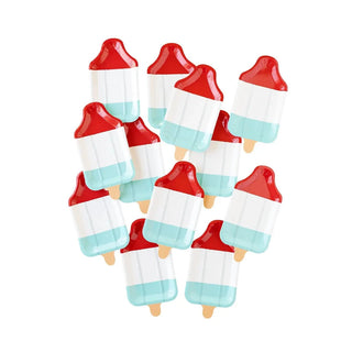 Rocket Pop Shaped Paper Plate
Cool off this Fourth of July with sweet goodies served up on this pocket pop shaped plate. The bright red, white and blue stripes are sure to create a festive feeliMy Mind’s Eye