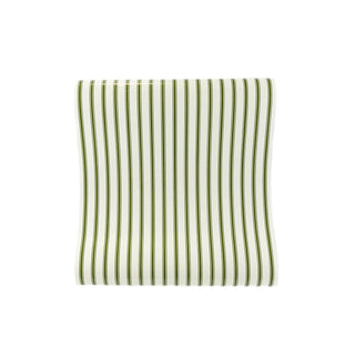 Botanical Green Ticking Table Runner• 16" x 120" Striped Paper Table RunnerMy Mind’s Eye