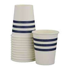 Navy French Stripe CupsClassic sweet styles all designed to dress up a party table beautifully without breaking a budget.
These timeless designs suit many occasions and themes, and tie in Sambellina