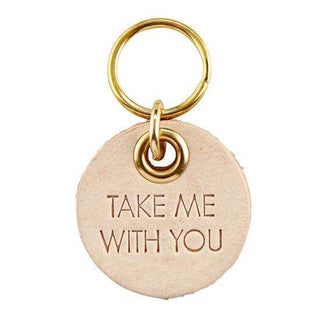 Leather Pet Tag -Be the talk of the dog park with these stylish Leather Pet Tags. Soft finish is comfortable for pets. Leather material prevents any jingling noises. Easily attaches Creative Brands